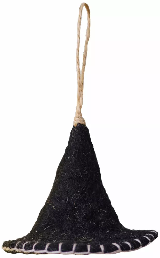 Cappello da strega in feltro 13cm