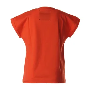 Carry Over Orange Printed T-shirt